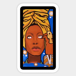 Badu Sticker